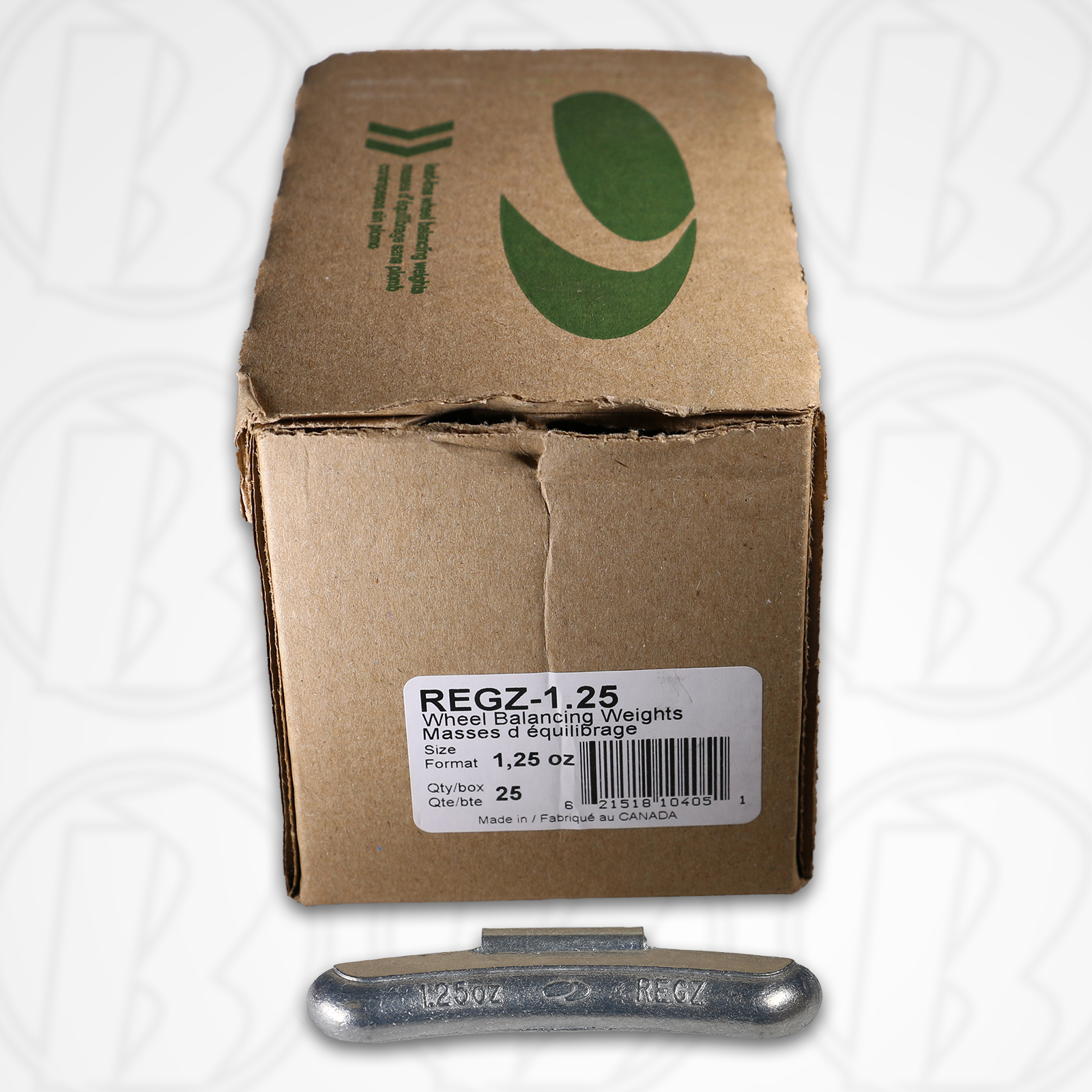 25 pc | Steel 1.25 oz Clip / Hammer on Wheel Balancing Weights 25 pc | Steel 1.25 oz Clip / Hammer on Wheel Balancing Weights